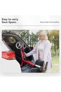 Tagesan Hafif Katlanır Alüminyum Yürüteç Walker Rollatör Yürüteç Frenli