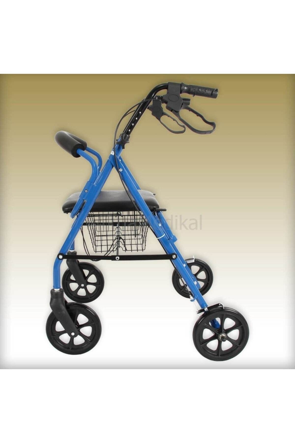 Alüminyum Tekerlekli Rolatör Büyük Rollator