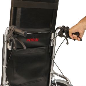 Poylin P615 Banyo Tuvalet Sandalyesi WC LAZIMLIKLI SANDALYE SIRTI YATAR