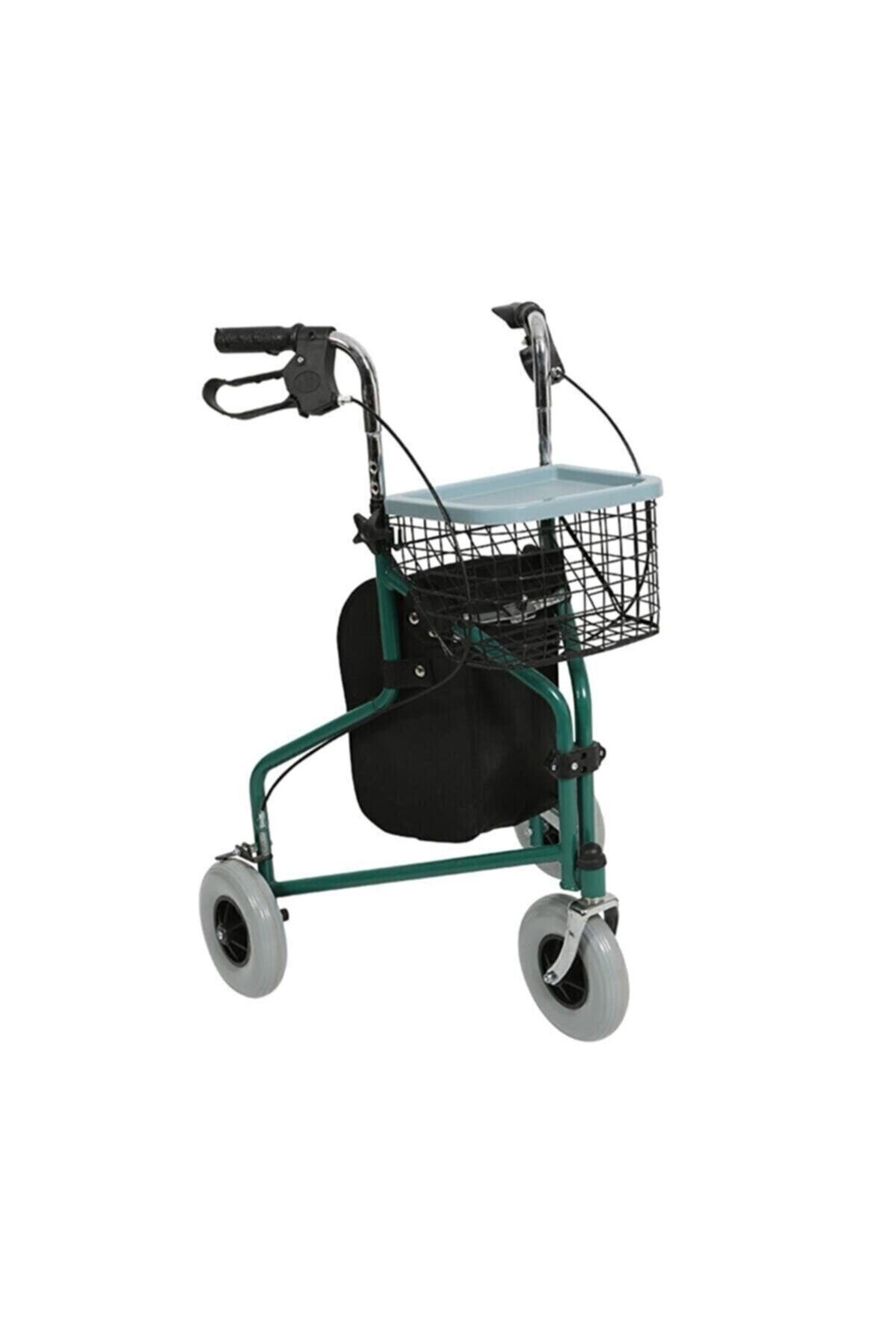 3 Tekerlekli Sepetli Yürüteç / Rollator üç Lüx Tekerlekli Sepetli Yürüteç