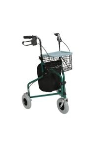 3 Tekerlekli Sepetli Yürüteç / Rollator üç Lüx Tekerlekli Sepetli Yürüteç