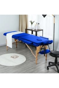 İthal Lüx Ahşap Katlanabilir Çanta Tipi Masaj Masası