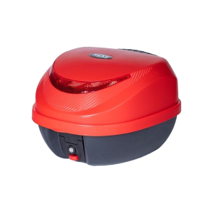 KRAUSTMANN REXX MOTOSİKLET ARKA ÇANTA 32LT KIRMIZI TOPCASE