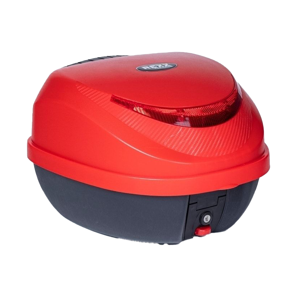 KRAUSTMANN REXX MOTOSİKLET ARKA ÇANTA 32LT KIRMIZI TOPCASE