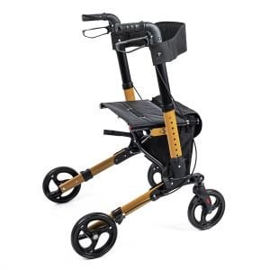 Tagesan 4 Tekerlekli Oturaklı Yürüteç / Comfort Rollator Frenli Lüx Rollatör