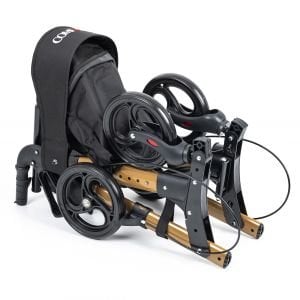 Tagesan 4 Tekerlekli Oturaklı Yürüteç / Comfort Rollator Frenli Lüx Rollatör