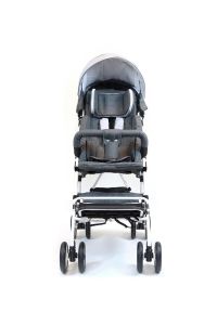 Grizzly Engelli Çocuk Puseti Full Aksesuarlı Gri