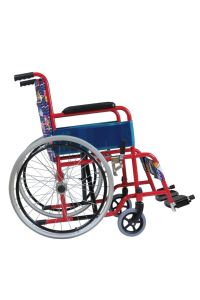 P970 Katlanabilir Engelli Çocuk Tekelekli Sandalyesi Arabası