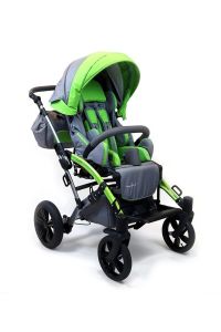 Grizzly Engelli Çocuk Puseti Full Aksesuarlı Yeşil