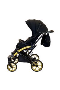 Grizzly Engelli Çocuk Puseti Full Aksesuarlı Siyah-Gold 2