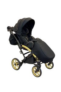 Grizzly Engelli Çocuk Puseti Full Aksesuarlı Siyah-Gold 2