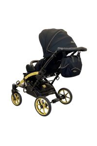 Grizzly Engelli Çocuk Puseti Full Aksesuarlı Siyah-Gold 2