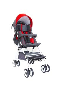 Grizzly Engelli Çocuk Puseti Full Aksesuarlı Kırmızı