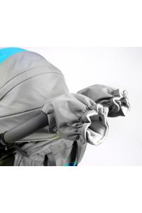 Grizzly Engelli Çocuk Puseti Full Aksesuarlı Gri-Turkuaz 2