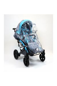 Grizzly Engelli Çocuk Puseti Full Aksesuarlı Gri-Turkuaz 2