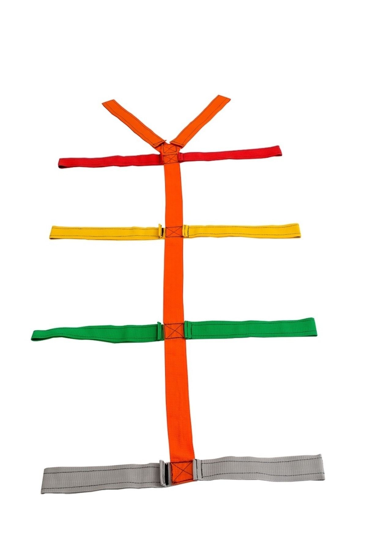 Örümcek Kemer (Spider Strap) (OMURGA TAHTASI İÇİN 7 SEDYE KEMERİ ) Renkli̇