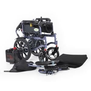Creative CR-8012 Akülü Tekerlekli Sandalye Özellikli Motorlu Sırt Yatar ve Motorlu Ayak Kalkar