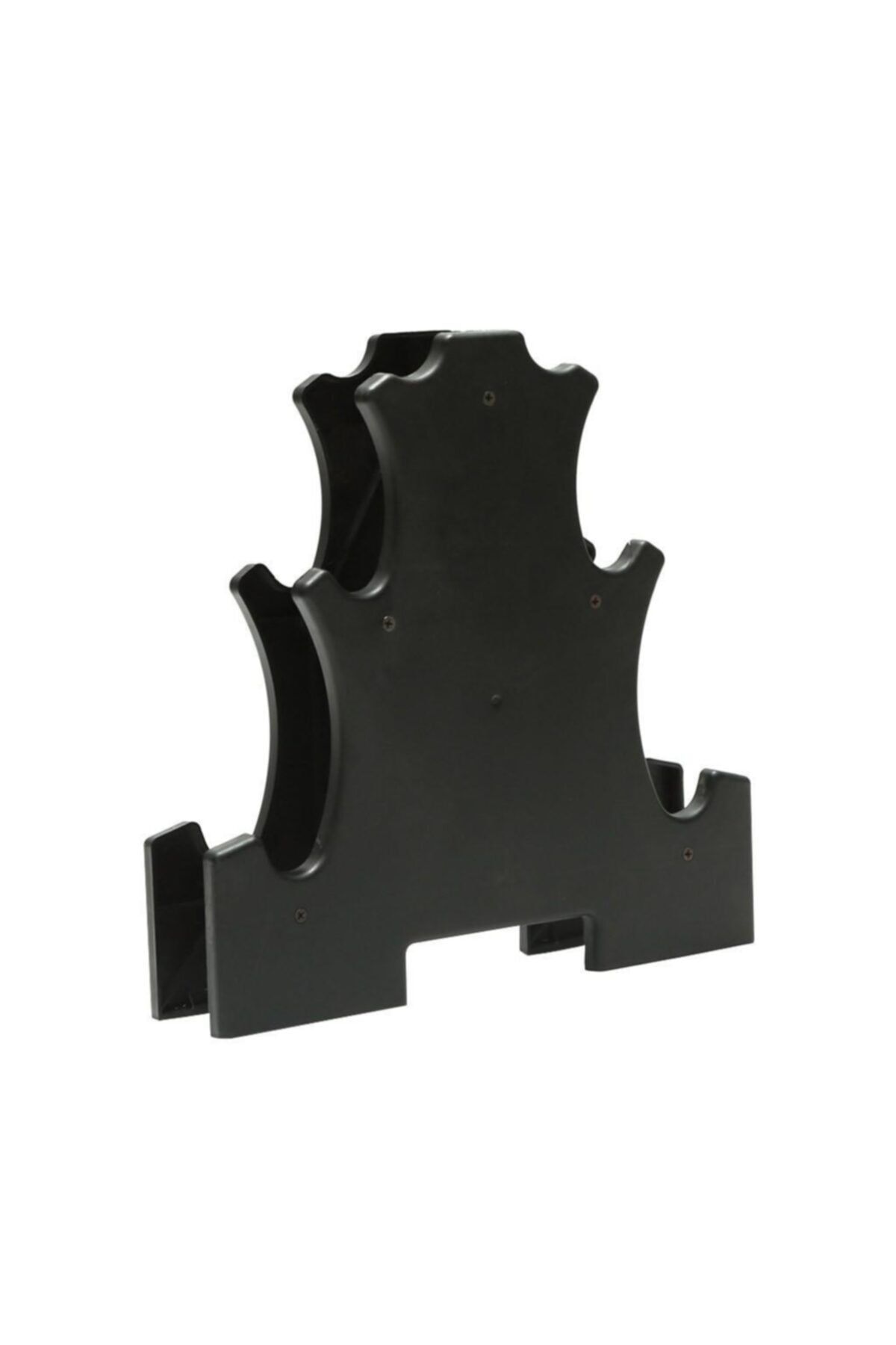 3 Set Dambıl El Ağırlıkları Setleri Standı Raf Siyah