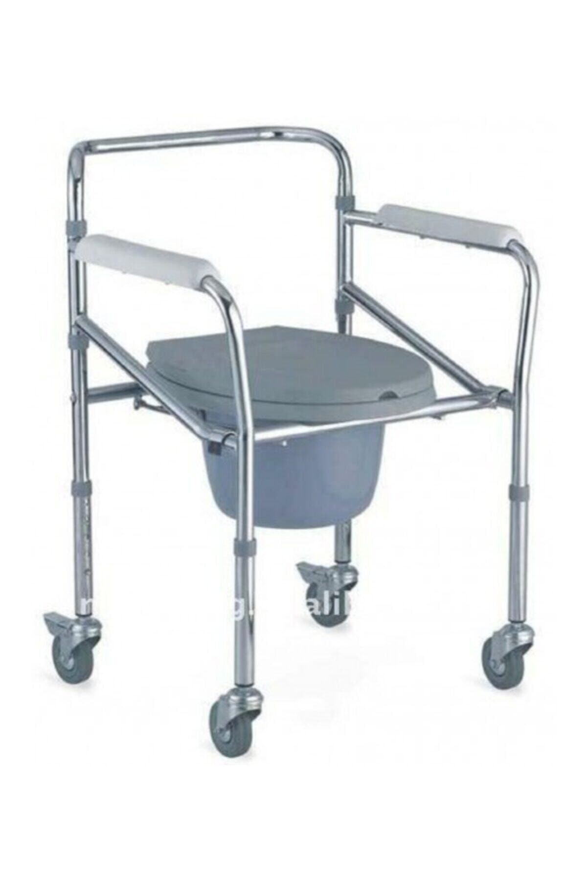 Ky 696 Tekerlekli Klozet Yükseltici Gri