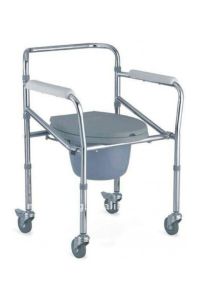 Ky 696 Tekerlekli Klozet Yükseltici Gri