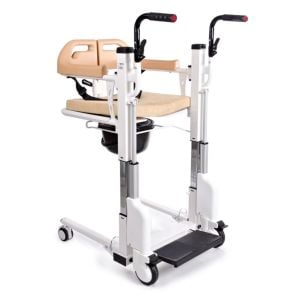 Comfort Plus DM-170 Tuvalet Özellikli Tekerlekli Sandalye (MOTORLU) Uzaktan Kumandalı hasta taşıma lifti