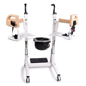 Comfort Plus DM-170 Tuvalet Özellikli Tekerlekli Sandalye (MOTORLU) Uzaktan Kumandalı hasta taşıma lifti