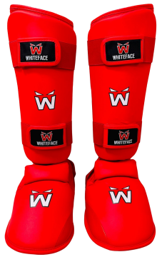 Whiteface Karate Kaval Ayaküstü Koruyucu (kırmızı)
