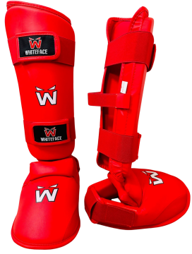 Whiteface Karate Kaval Ayaküstü Koruyucu (kırmızı)