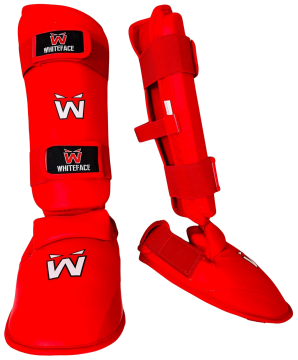 Whiteface Karate Kaval Ayaküstü Koruyucu (kırmızı)