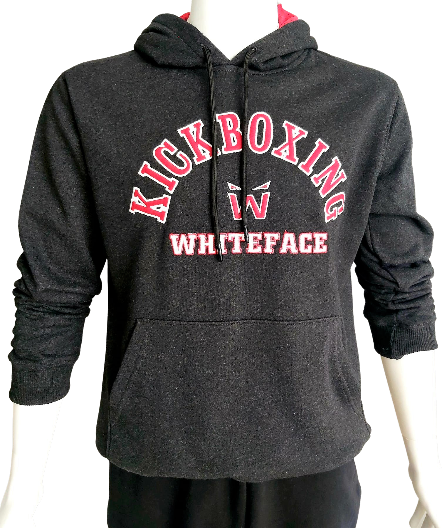 WHİTEFACE KİCKBOKS KAPÜŞONLU SWEATSHİRT (ANTRASİT)