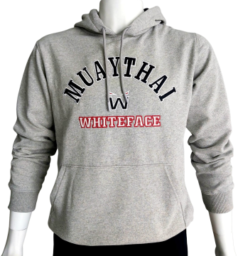 WHİTEFACE MUAY THAİ KAPÜŞONLU SWEATSHİRT (GRİ)