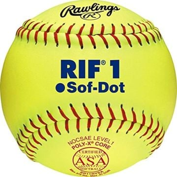 Rawlings RIF1 Sof-Dot Softbol(softball) Topu-SR10RYSA