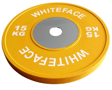 WHİTEFACE OLİMPİK HALTER PLAKASI (DİSK) 15KG (SARI)