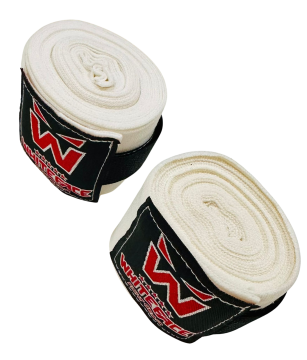 Whiteface Elastik Boks Bandaj 5 m (Beyaz)