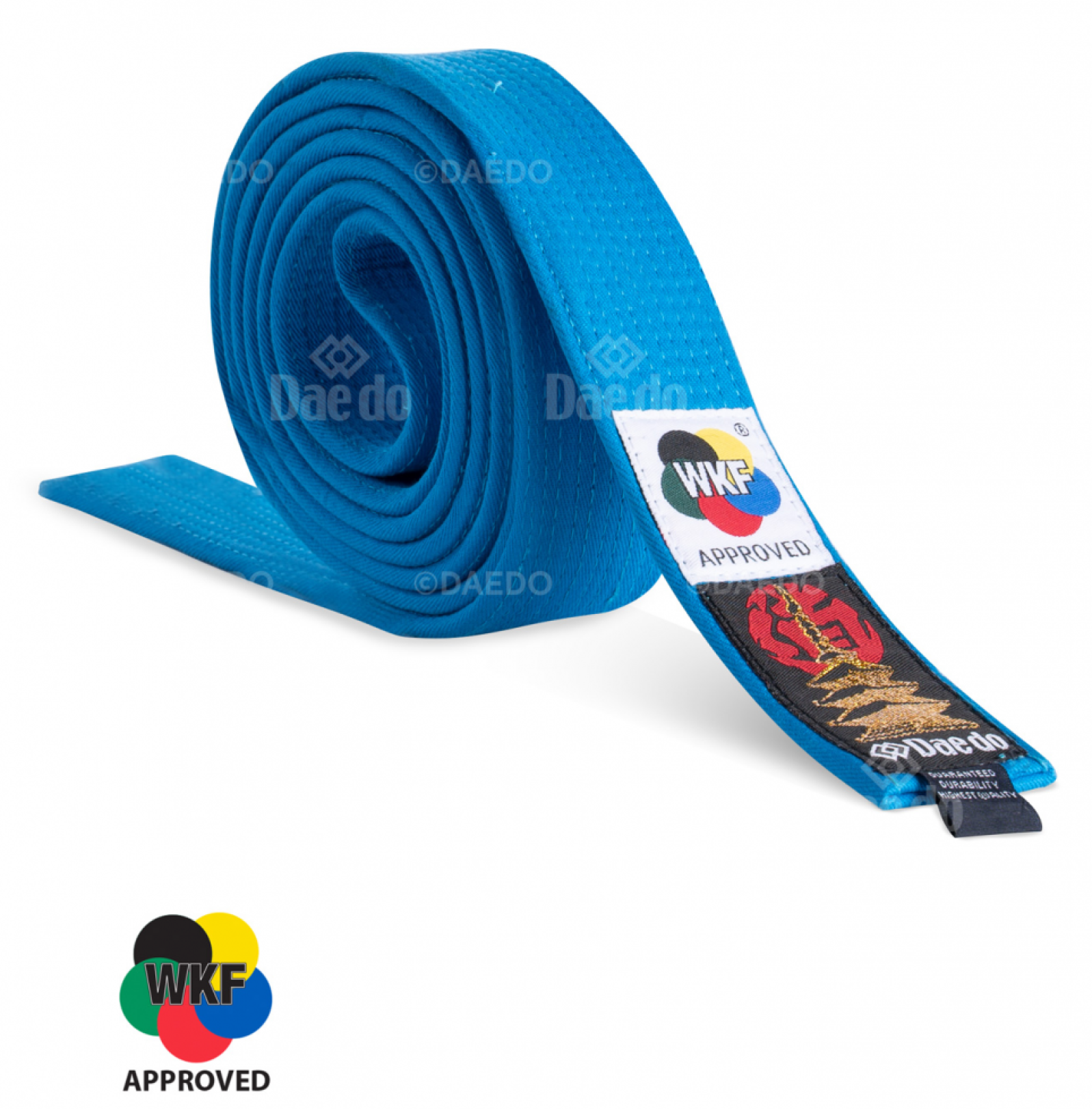 Daedo W.K.F. Onaylı Karate Kuşağı-CI25217- (MAVİ)