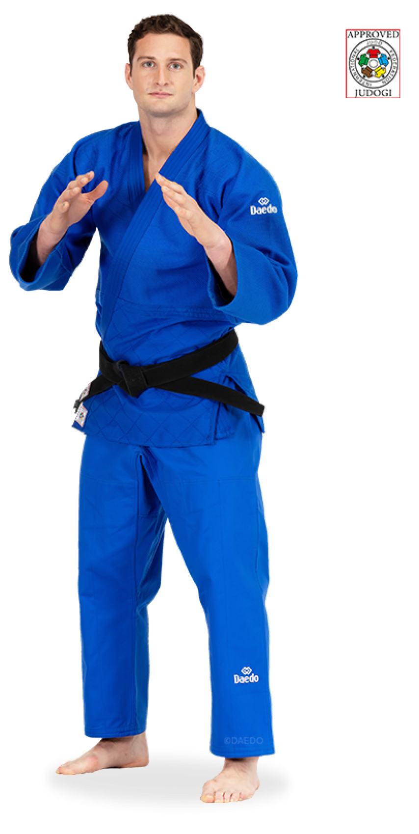 Daedo I.J.F. Onaylı Judo Elbisesi (Judogi) JUDO2042 (MAVİ)