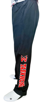 Whiteface  Fıghter Taekwondo Antrenman Pantolonu (dobok)  Siyah