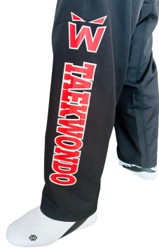Whiteface  Fıghter Taekwondo Antrenman Pantolonu (dobok)  Siyah