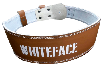 WHİTEFACE HALTER AĞIRLIK BEL KEMERİ (DERİ) (KAHVE)