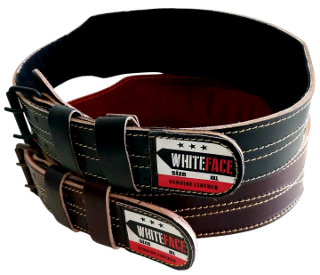 WHİTEFACE HALTER AĞIRLIK BEL KEMERİ GERÇEK DERİ (KAHVE)