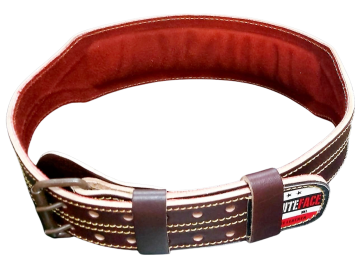 WHİTEFACE HALTER AĞIRLIK BEL KEMERİ GERÇEK DERİ (KAHVE)