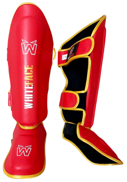 WHİTEFACE KICK BOKS MÜSABAKA PRO KAVAL AYAKÜSTÜ KORUYUCU (KIRMIZI)