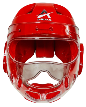 Arıma Taekwondo Yüz Korumalı (CAMLI) Kask