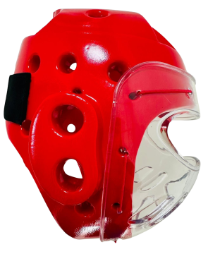 Arıma Taekwondo Yüz Korumalı (CAMLI) Kask
