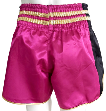 Whiteface Muay Thai Elite Şort (Fuşya-Siyah)