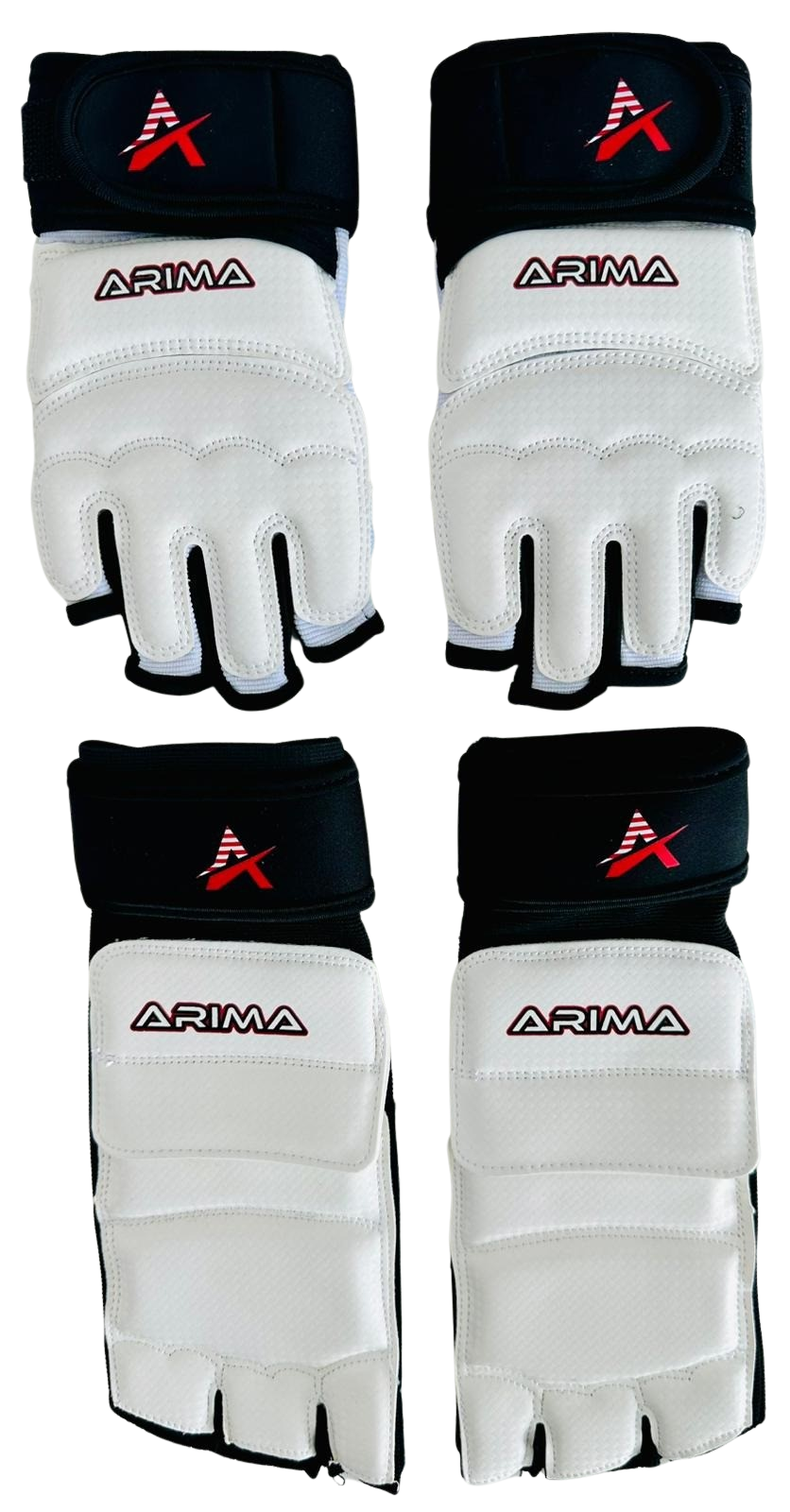 Arıma Taekwondo Müsabaka Eldiven-Ayaküstü Koruyucu İkili Set