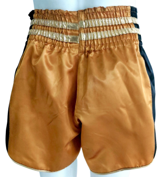 Whiteface Muay Thai Elite Şort (Gold-Siyah)