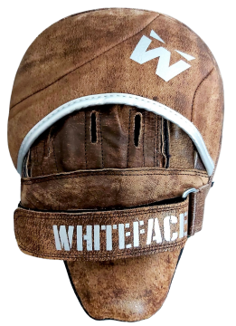 Whiteface Vintage Eğri Lapa Ellik Darbe Yastığı (Kahve) -WTF318