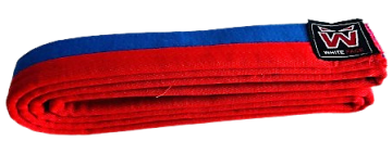 Whiteface Taekwondo Kuşak (Mavi-Kırmızı)