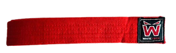 Whiteface Taekwondo Kuşak (Kırmızı)